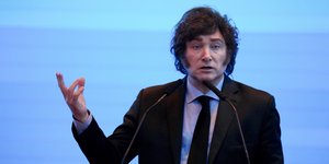 Ο πρόεδρος της Αργεντινής, Χαβιέρ Μιλέι