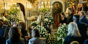 Κηδεία πατέρα Γιάννη Καλλιάνου