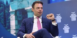 Ο Στέφανος Κασσελάκης στο Οικονομικό Φόρουμ των Δελφών