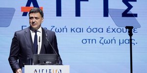  Ο υπουργός Κλιματικής Κρίσης και Πολιτικής Προστασίας Βασίλης Κικίλιας  
