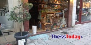 Διάρρηξη σε κατάστημα στη Θεσσαλονίκη