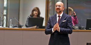 Ο πρόεδρος του Ευρωπαϊκού Συμβουλίου Σαρλ Μισέλ 