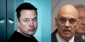 O Έλον Μασκ και ο Βραζιλιάνος δικαστής Αλεξάντερ ντε Μοράες