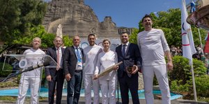 Ολυμπιακή Φλόγα στην Καλαμπάκα