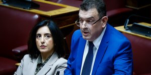Ο Γιώργος Παπαδόπουλος της ΝΙΚΗ στη Βουλή