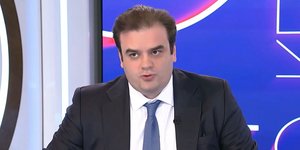 Ο υπουργός Παιδείας Κυριάκος Πιερρακάκης στην ΕΡΤ