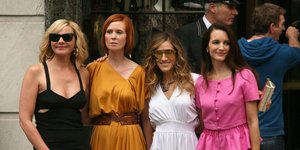 Οι πρωταγωνίστριες του Sex and The City, Kim Cattrall, Cynthia Nixon, Sarah Jessica Parker, Kristin Davis