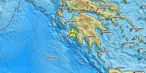 Σεισμική δόνηση δυτικά της Πελοποννήσου