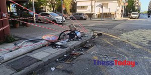 Τροχαίο στη Θεσσαλονίκη