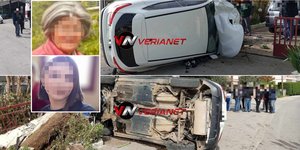 Τροχαίο σοκ στη Βέροια με δύο νεκρές γυναίκες