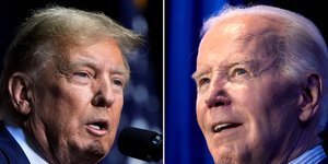 Ντόναλντ Τραμπ και Τζο Μπάιντεν