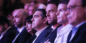 Αλέξης Τσίπρας και Στέφανος Κασσελάκης -