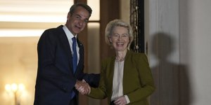 Κυριάκος Μητσοτάκης, Ουρσουλα φον ντερ Λάιεν