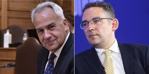 Μάκης Βορίδης και Στέλιος Κουτνατζής