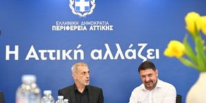 Νίκος Χαρδαλιάς και Γιάννης Μώραλης