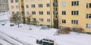 Χιόνια στη Σουηδία