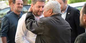 Ο Νίκος Ανδρουλάκης στα Ανώγεια