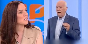 Η Μπάγια Αντωνοπούλου κι ο Γιώργος Παπαδάκης