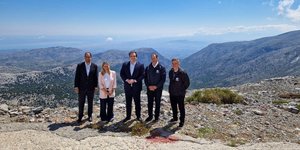 Από την επίσκεψη του Κυριάκου Πιερρακάκη στα Ανώγεια