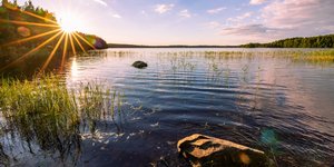 λίμνη στη Φινλανδία