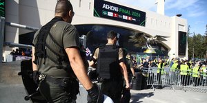 Αστυνομικές δυνάμεις στην OPAP Arena για τον τελικό του Conference League