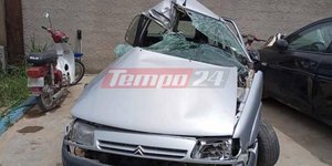 Το κατεστραμμένο αυτοκίνητο