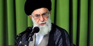 Ο αγιατολάχ Αλί Χαμενεϊ, ανώτατος ηγέτης του Ιράν