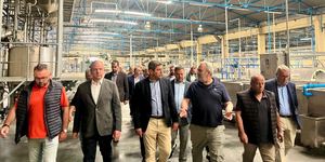 Ο Λευτέρης Αυγενάκης σε περιοδεία στη Πέλλα