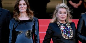 Κατριν Ντενέβ και Κιάρα Μαστρογιάνι στις Κάννες 