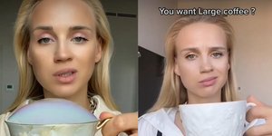 Η Ρωσίδα coffee influencer, Dina Kalanta