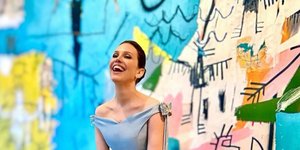 Η Ντάσα Ζούκοβα με τον γιο της