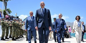 Παρουσία ΥΕΘΑ Ν. Δένδια στις εκδηλώσεις τιμής και μνήμης για τον Σμηναγό (Ι) Κωνσταντίνο Ηλιάκη, στην Κάρπαθο