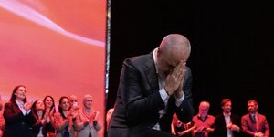 O Eντι Ράμα στο κλειστό του Γαλατσίου