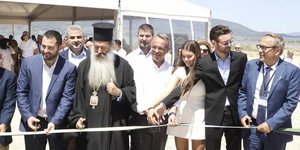 O Χρήστος Σταϊκούρας σε εγκαίνια εργοστασίου φυτοπλαγκτόν