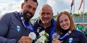 Αργυρό μετάλλιο για Μίττα και Κατζουράκη στο Σκητ του Ευρωπαϊκού Πρωταθλήματος