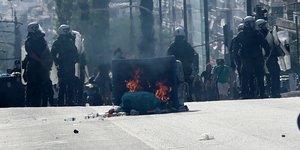 Επεισόδια συλλαλητήριο Παναθηναικού