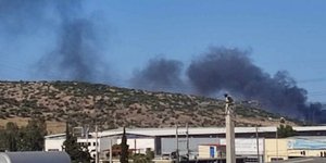 Φωτιά σε μάντρα στον Ασπρόπυργο