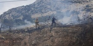 Φωτιά στην περιφερειακή Αιγάλεω