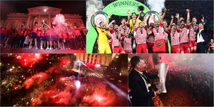 Κάηκε η Ελλάδα για τον Κυπελλούχο Ευρώπης Ολυμπιακό 