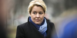 Η γερουσιαστής Βερολίνου και πρώην δήμαρχος της πόλης Φραντσίσκα Γκίφαϊ