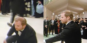 Ο σωσίας του πρίγκιπα Χάρι στο Met Gala
