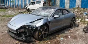Το αυτοκίνητο που οδηγούσε ο έφηβος, όταν σκότωσε δύο ανθρώπους στο Πούνε της Ινδίας