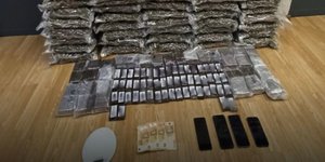 Να ναρκωτικά που κατασχέθηκαν από την ΕΛ.ΑΣ. στην περιοχή του Ζωγράφου