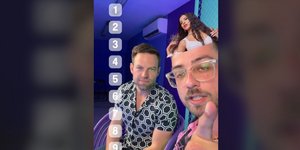 Ο Στέφανος Κασσελάκης με τον Fipster