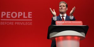 Ο ηγέτης των Βρετανών Εργατικών, σερ Κιρ Στάρμερ