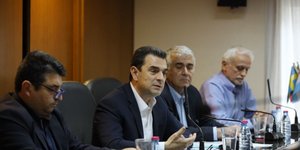 O Υπουργός Ανάπτυξης Κώστας Σκρέκας