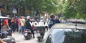 Ξύλο μεταξύ οδηγών στη Θεσσαλονίκη
