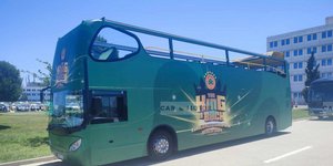 To λεωφορείο του Παναθηναϊκού ΑΚΤΟΡ