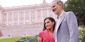 Βασίλισσα Λετίθια και βασιλιάς Φελίπε