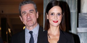 Ο Ανδρέας Λοβέρδος και η ηθοποιός Δήμητρα Σιγάλα